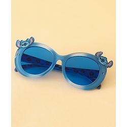 Babyhug Free Size Sunglasses With Stitch Applique - Blue
