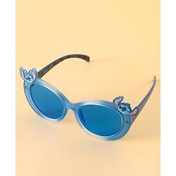 Babyhug Free Size Sunglasses With Stitch Applique - Blue