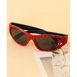 Babyhug Sunglasses with Spiderman Theme Print  - Red