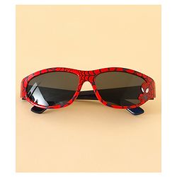 Babyhug Sunglasses with Spiderman Theme Print  - Red