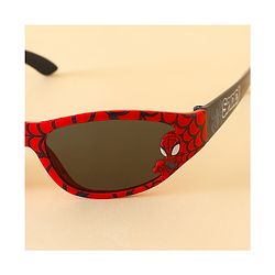 Babyhug Sunglasses with Spiderman Theme Print  - Red