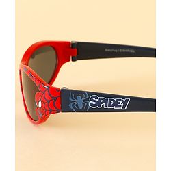 Babyhug Sunglasses with Spiderman Theme Print  - Red