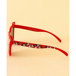 Babyhug Sunglasses With Mickey Mouse Print & Applique - Red