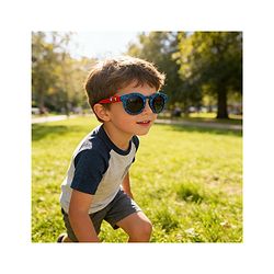 Babyhug Free Size Solid Colour Round Sunglasses - Multicolor