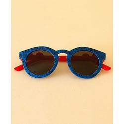 Babyhug Free Size Solid Colour Round Sunglasses - Multicolor