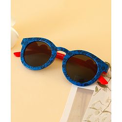 Babyhug Free Size Solid Colour Round Sunglasses - Multicolor
