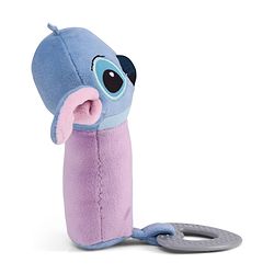 Babyhug Disney Stitch Soft Rattle Toy with Squeeze Sound & Teether| Plush Easy-Grip Sensory Toy for Babies| Supports Teething, Fine Motor Skills & Early Development| BIS Certified