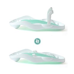 Babyhug Baby Bather with Soft Mesh Seat - Grey| Ergonomic Bath Support for Infants| Non-Slip Stable Design for Safe & Comfortable Bathing| Lightweight & Easy to Clean| New Born Gifting Option