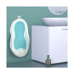 Babyhug Baby Bather with Soft Mesh Seat - Grey| Ergonomic Bath Support for Infants| Non-Slip Stable Design for Safe & Comfortable Bathing| Lightweight & Easy to Clean| New Born Gifting Option