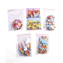 Babyhug 4 in 1 Animal Transportation Jigsaw Puzzle Set - 90 pcs| 4 Difficulty Levels| Beautifully Illustrated| Improves Hand -Eye Coordination & Problem Solving| BIS Certified| Gifting Idea for 3+ yrs
