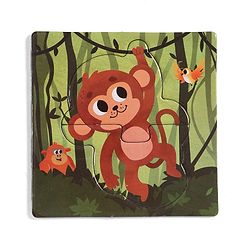 Babyhug 4 in 1 Animal Transportation Jigsaw Puzzle Set - 90 pcs| 4 Difficulty Levels| Beautifully Illustrated| Improves Hand -Eye Coordination & Problem Solving| BIS Certified| Gifting Idea for 3+ yrs
