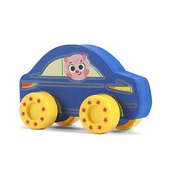 Babyhug Candy Crew City Cars - Blue| Perfect for Water Play and Floating| Turns Bath Time into an Imaginative Floating Adventure | BIS Certified | Design May Vary