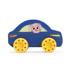 Babyhug Candy Crew City Cars - Blue| Perfect for Water Play and Floating| Turns Bath Time into an Imaginative Floating Adventure | BIS Certified | Design May Vary