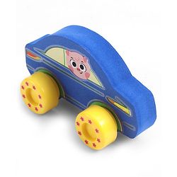 Babyhug Candy Crew City Cars - Blue| Perfect for Water Play and Floating| Turns Bath Time into an Imaginative Floating Adventure | BIS Certified | Design May Vary