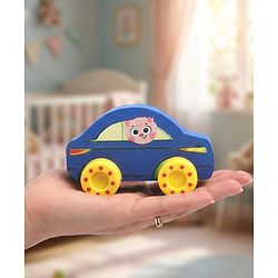 Babyhug Candy Crew City Cars - Blue| Perfect for Water Play and Floating| Turns Bath Time into an Imaginative Floating Adventure | BIS Certified | Design May Vary
