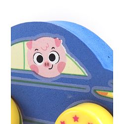 Babyhug Candy Crew City Cars - Blue| Perfect for Water Play and Floating| Turns Bath Time into an Imaginative Floating Adventure | BIS Certified | Design May Vary