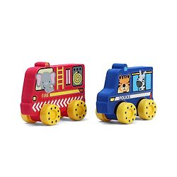 Babyhug Candy Crew City Cars - Blue| Perfect for Water Play and Floating| Turns Bath Time into an Imaginative Floating Adventure | BIS Certified | Design May Vary