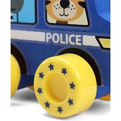 Babyhug Candy Crew City Cars - Blue| Perfect for Water Play and Floating| Turns Bath Time into an Imaginative Floating Adventure | BIS Certified | Design May Vary