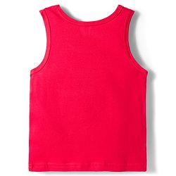 Babyhug 100 % Cotton Knit Sleeveless Sandos with Animal Print Pack of 3 - Red White & Navy Blue