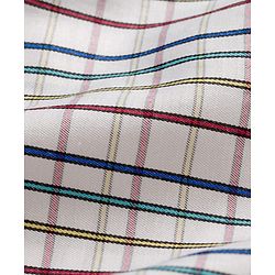 Babyhug Cotton Woven Full Sleeves Checks Co-ord Night Suit - White