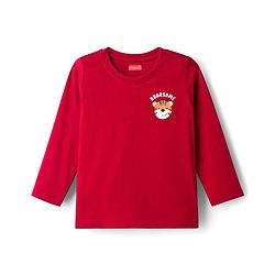 Babyhug Cotton Knit Full Sleeves Striped & Animal Printed T-Shirts Pack of 3 - Yellow Red & Green