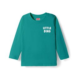 Babyhug 100% Cotton Knit Full Sleeves T-Shirts With Dino Print Pack of 5 - Multicolor