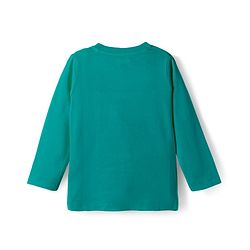 Babyhug 100% Cotton Knit Full Sleeves T-Shirts With Dino Print Pack of 5 - Multicolor