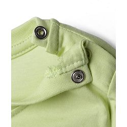 Babyhug Cotton Knit Full Sleeves T-Shirts with Animal Print Pack of 3 - Cream Light Blue & Green