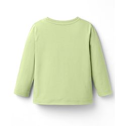 Babyhug Cotton Knit Full Sleeves T-Shirts with Animal Print Pack of 3 - Cream Light Blue & Green