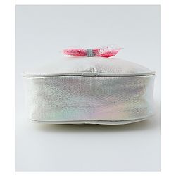 Babyhug Sling Bag with Bow Applique - White