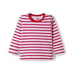 Babyhug 100 % Cotton Single Jersey Knit Full Sleeves T-Shirt With Dino Print Pack Of 7 - Multicolour