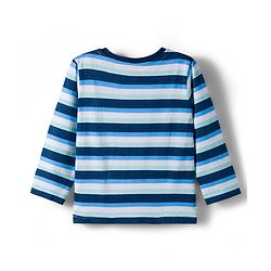 Babyhug 100 % Cotton Single Jersey Knit Full Sleeves T-Shirt With Dino Print Pack Of 7 - Multicolour
