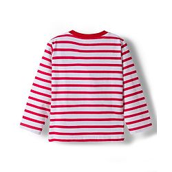 Babyhug 100 % Cotton Single Jersey Knit Full Sleeves T-Shirt With Dino Print Pack Of 7 - Multicolour