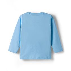 Babyhug 100 % Cotton Single Jersey Knit Full Sleeves T-Shirt With Dino Print Pack Of 7 - Multicolour