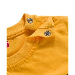 Babyhug 100 % Cotton Single Jersey Knit Full Sleeves T-Shirt With Dino Print Pack Of 7 - Multicolour