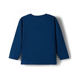 Babyhug 100 % Cotton Single Jersey Knit Full Sleeves T-Shirt With Dino Print Pack Of 7 - Multicolour