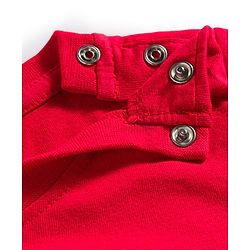 Babyhug 100% Cotton Single Jersey Knit Full Sleeves T-Shirt With Text Print Pack Of 3 - Red Light Blue & Blue