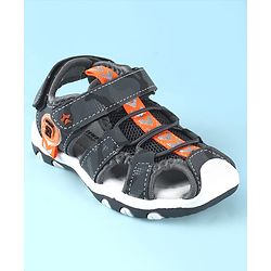 Cute Walk by Babyhug Sandals With Velcro & Closure Camouflage Print - Blue