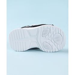 Cute Walk by Babyhug Velcro Closure Sandals - Black