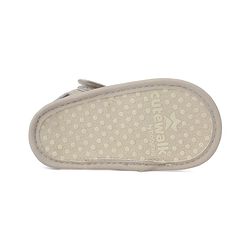 Cute Walk by Babyhug Solid Booties With Velcro Closure - White