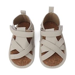 Cute Walk by Babyhug Solid Booties With Velcro Closure - White