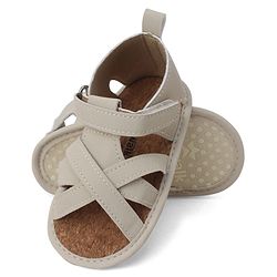 Cute Walk by Babyhug Solid Booties With Velcro Closure - White
