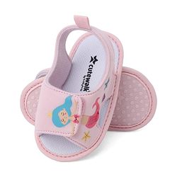 Cute Walk by Babyhug Booties With Mermaid Design - Blue