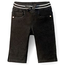 Babyhug Denim Washed Capri - Navy Blue