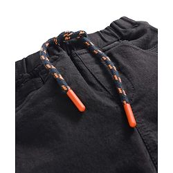 Babyhug Denim Solid Colour Jogger With Stretch - Black