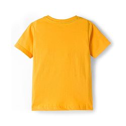 Babyhug 100% Cotton Knit Half Sleeves T-Shirts With Nautical Theme Print Pack of 3 - Yellow Red & Blue