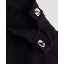 Babyhug Cotton Knit Full Sleeves T-Shirt With Text Print - Black