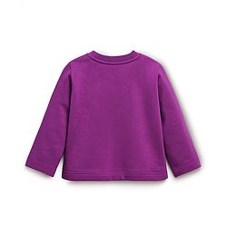 Babyhug Cotton Knit Full Sleeves Night Suit With Floral Print - Purple
