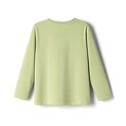 Babyhug 100% Cotton Full Sleeves T-Shirt With Animal Print - Olive Green