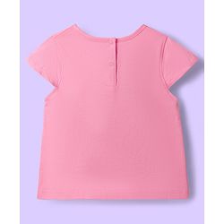 Babyhug 100% Cotton Knit Half Sleeves T-Shirts with Floral & Butterfly Print Pack of 5 - Multicolor